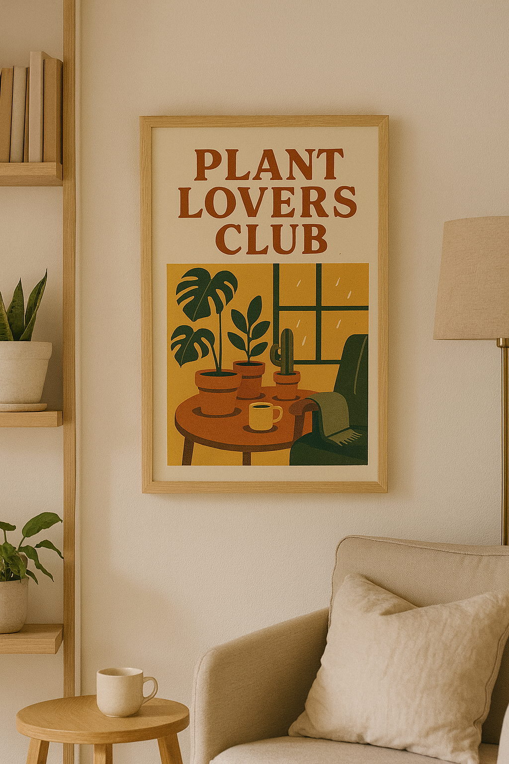 Plant Lovers Club Digital Poster