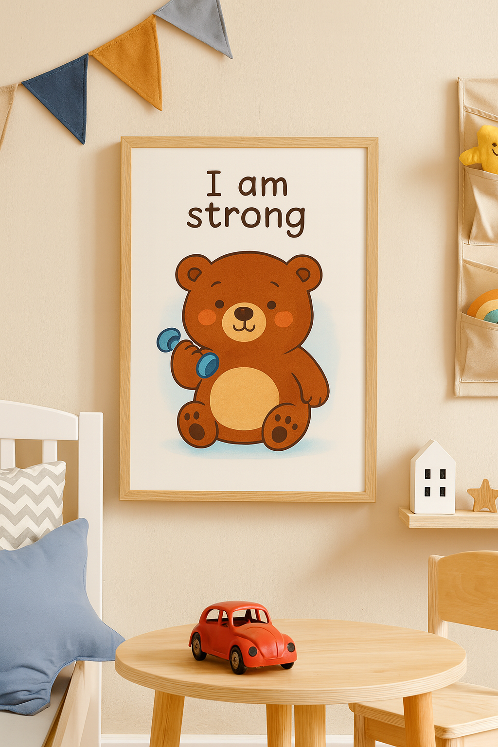 Strong Little Bear – Digital Poster