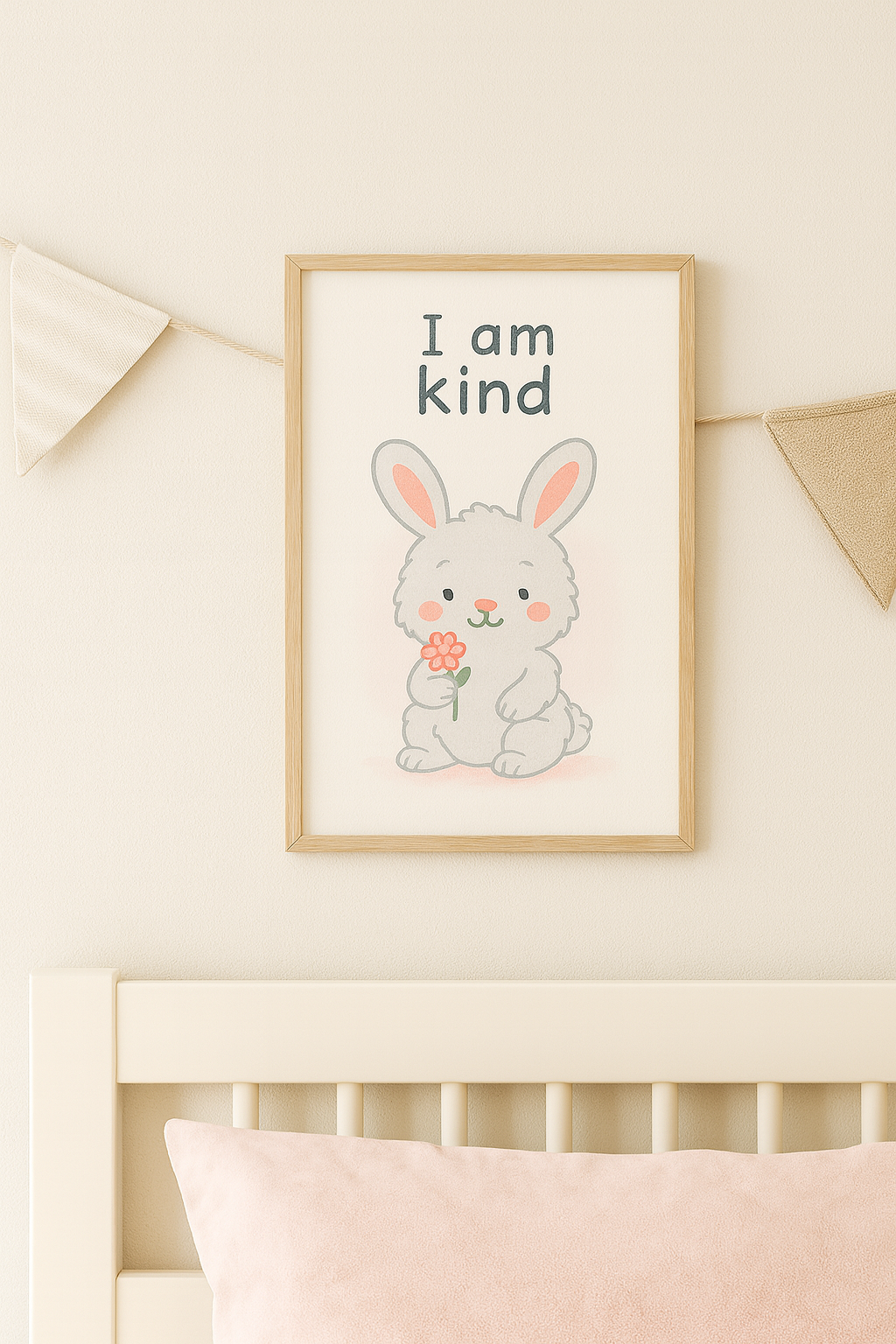 Kind Little Bunny – Digital Poster