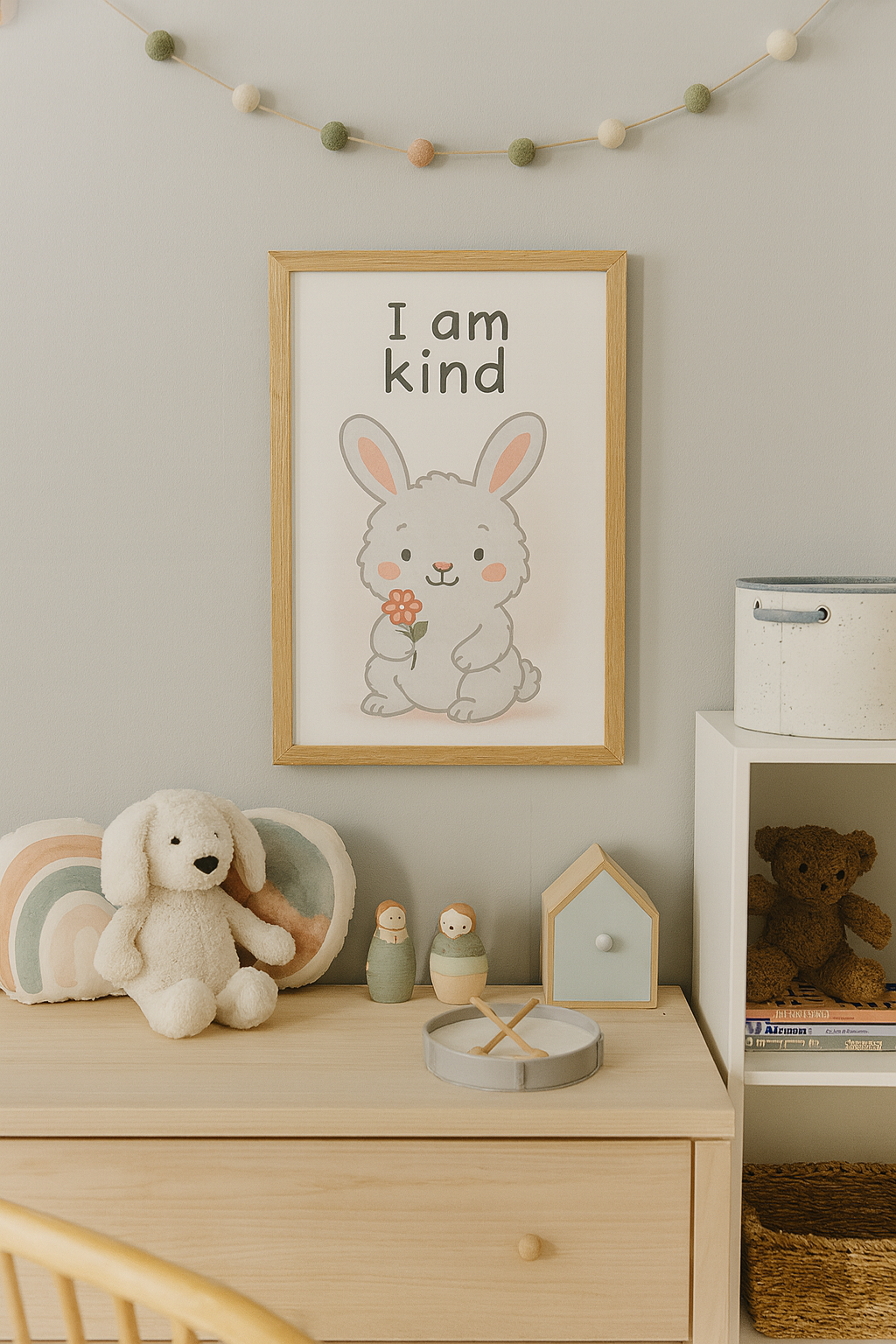 Kind Little Bunny – Digital Poster