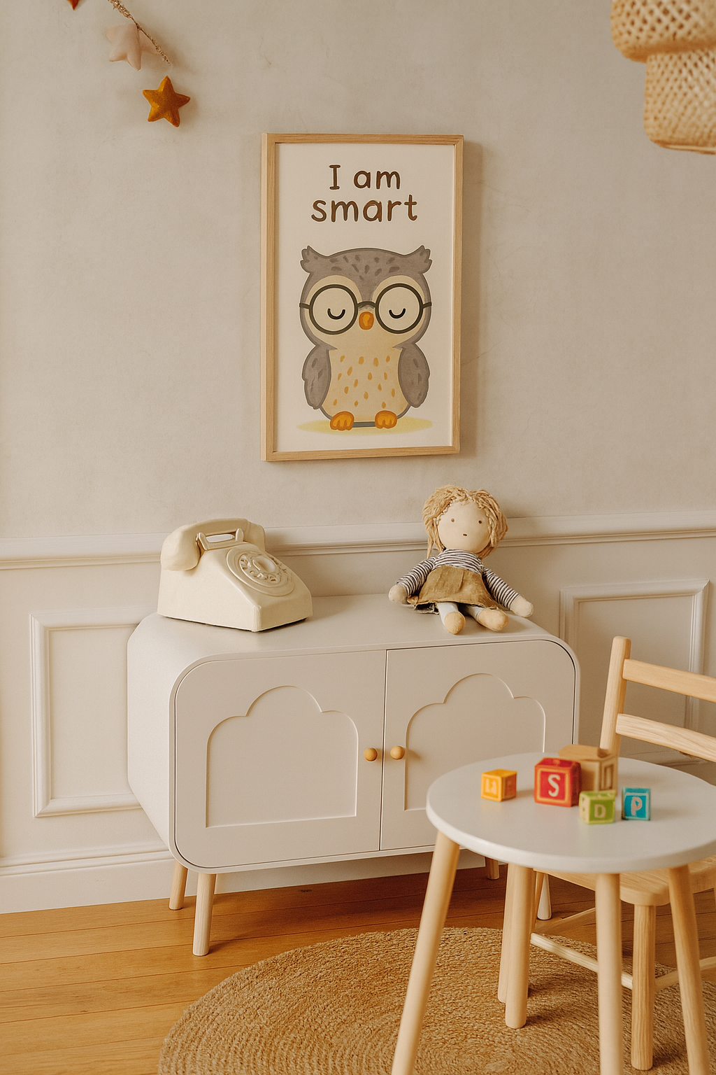 Smart Little Owl – Digital Poster