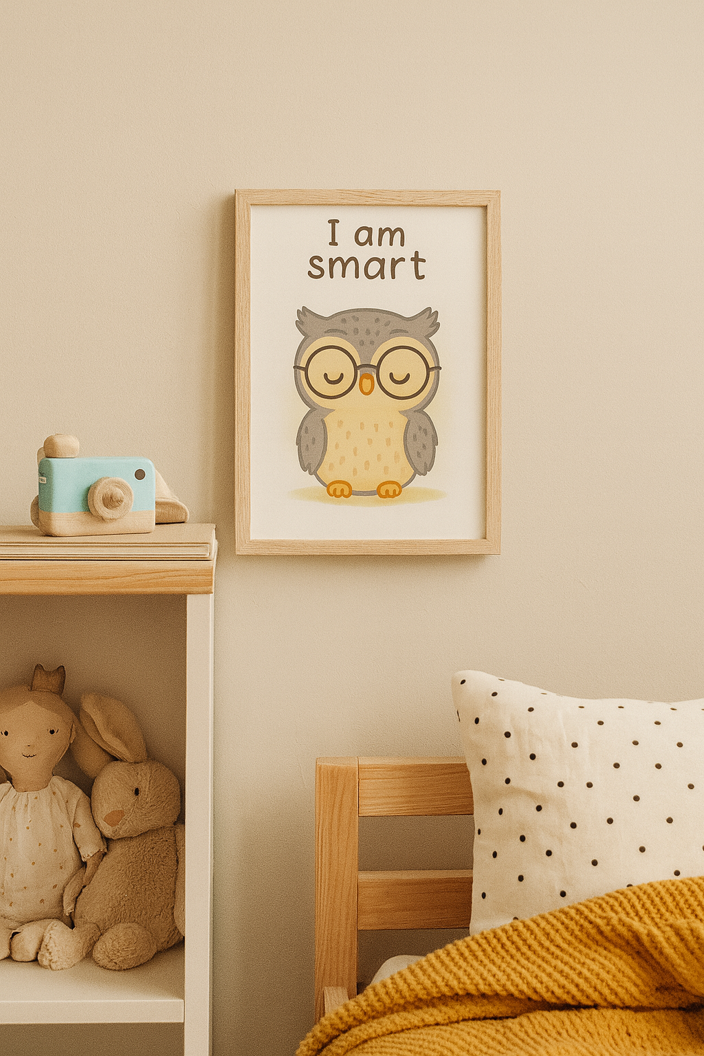 Smart Little Owl – Digital Poster