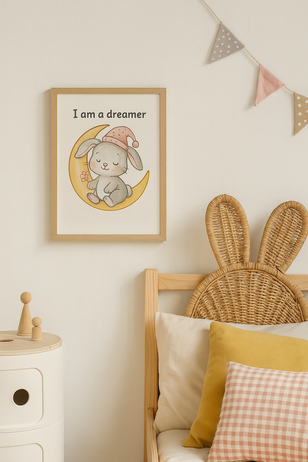 Dreamer Bunny – Digital Poster