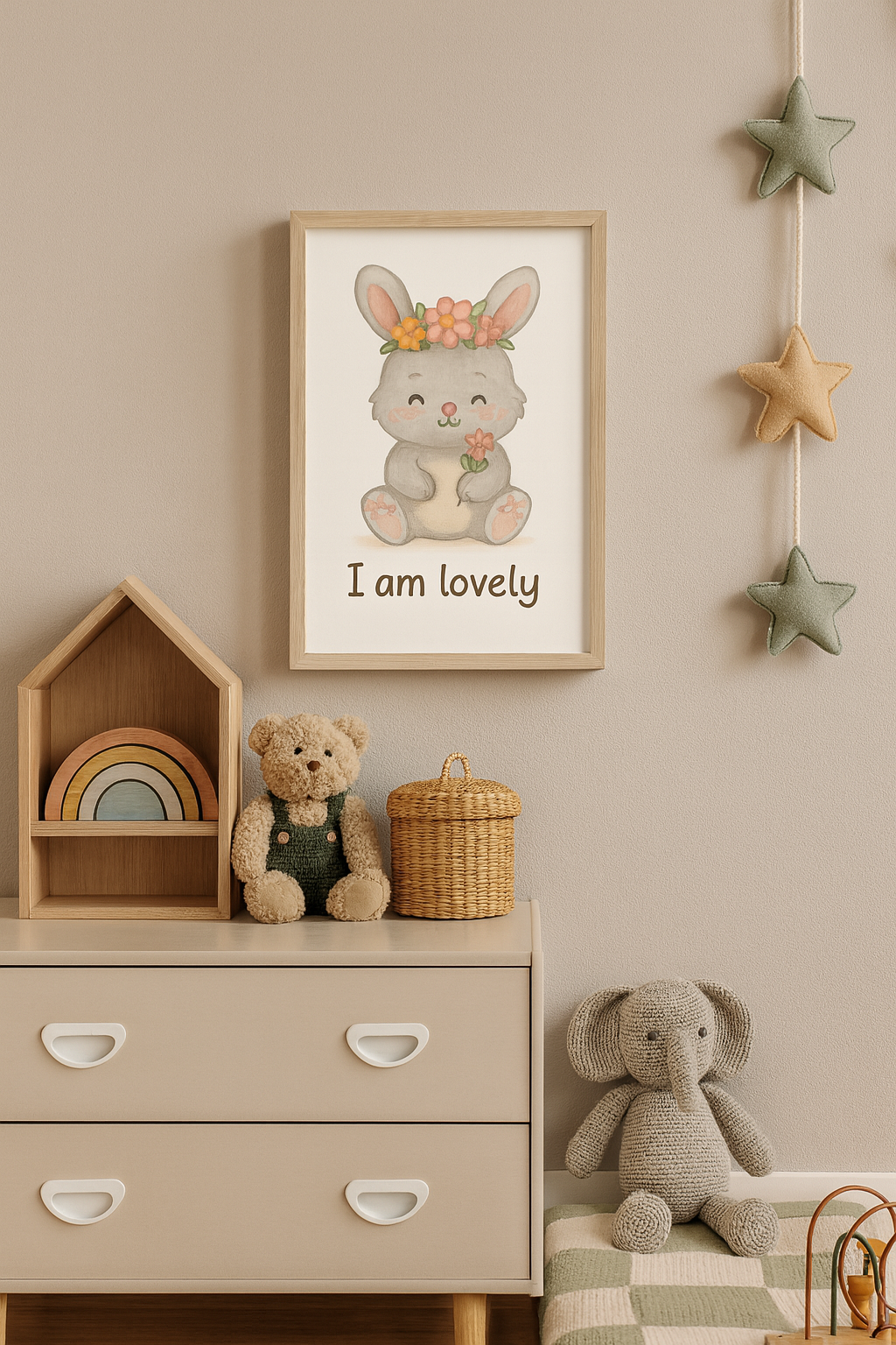 Lovely Little Bunny – Digital Poster