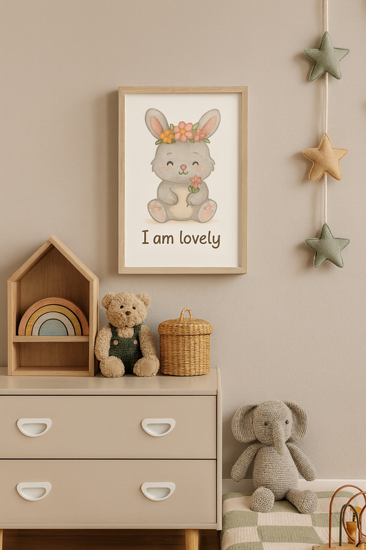 Lovely Little Bunny – Digital Poster