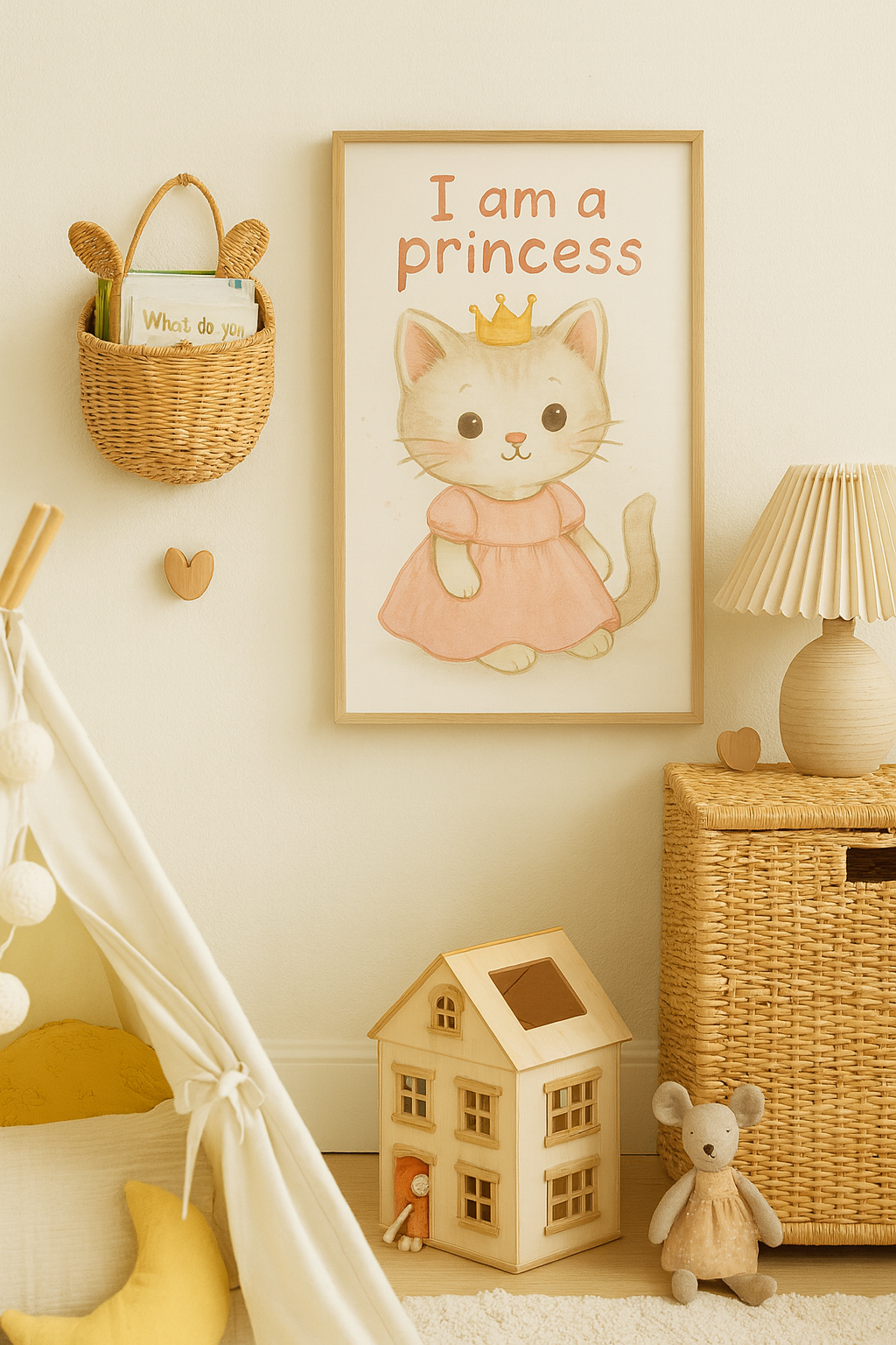 Princess Kitty – Digital Poster