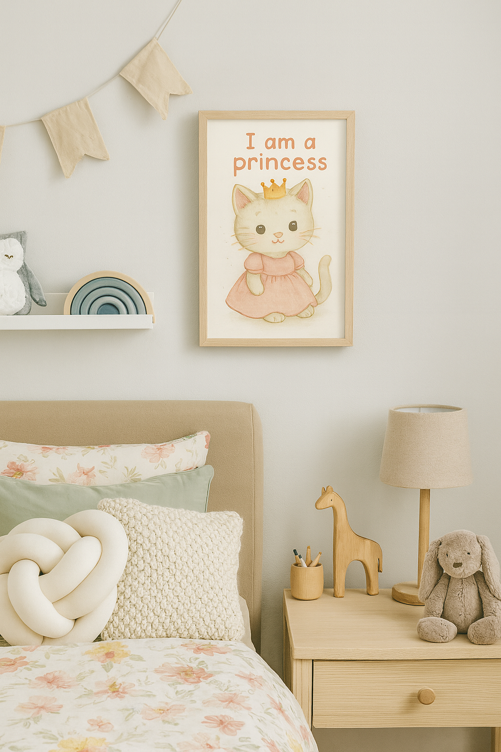 Princess Kitty – Digital Poster
