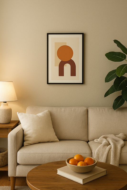 Bauhaus Arches Digital Poster