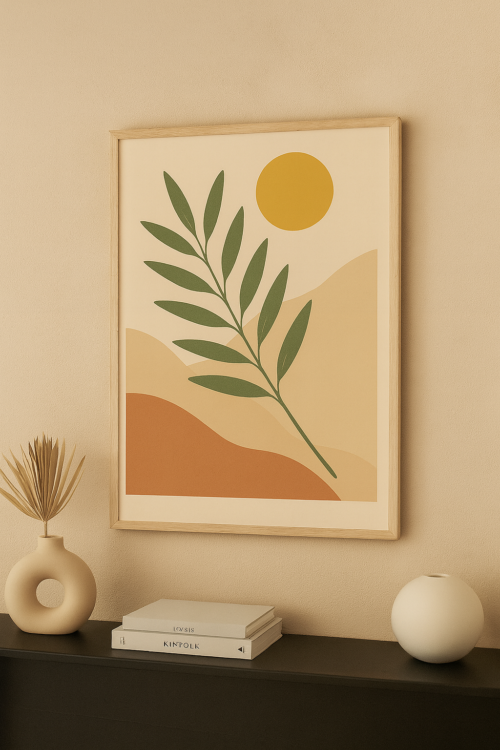 Sunlit Meadow Digital Poster