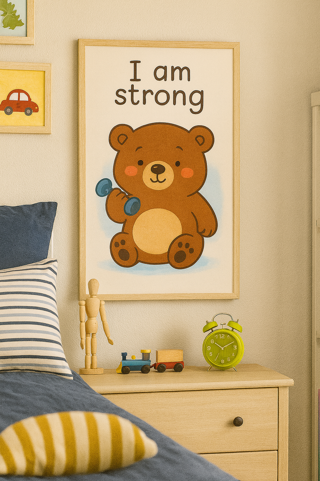 Strong Little Bear – Digital Poster