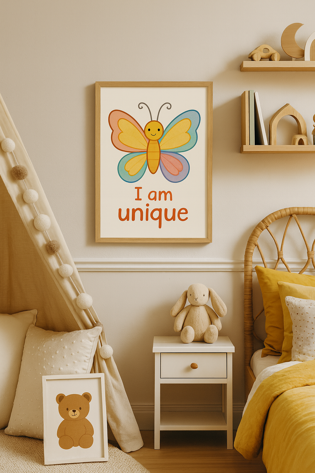 Unique Little Butterfly – Digital Poster