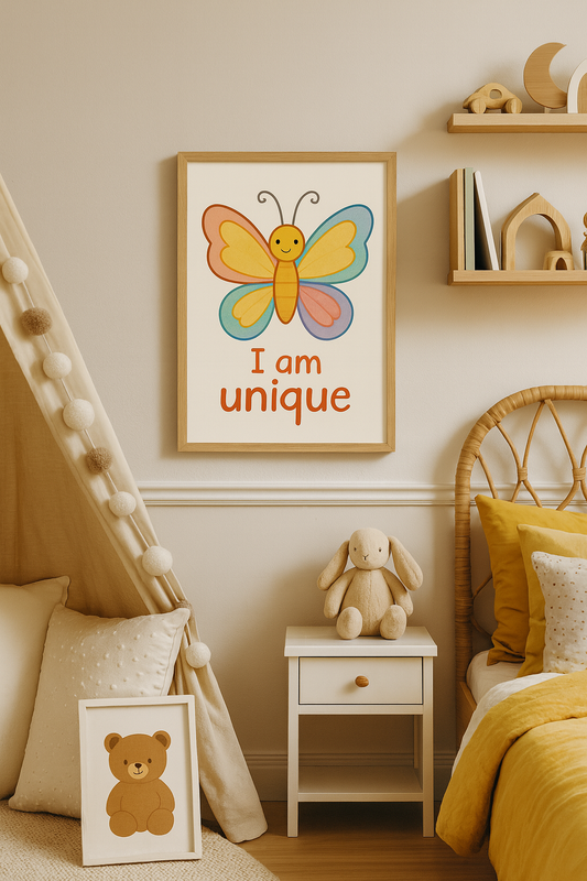 Unique Little Butterfly – Digital Poster