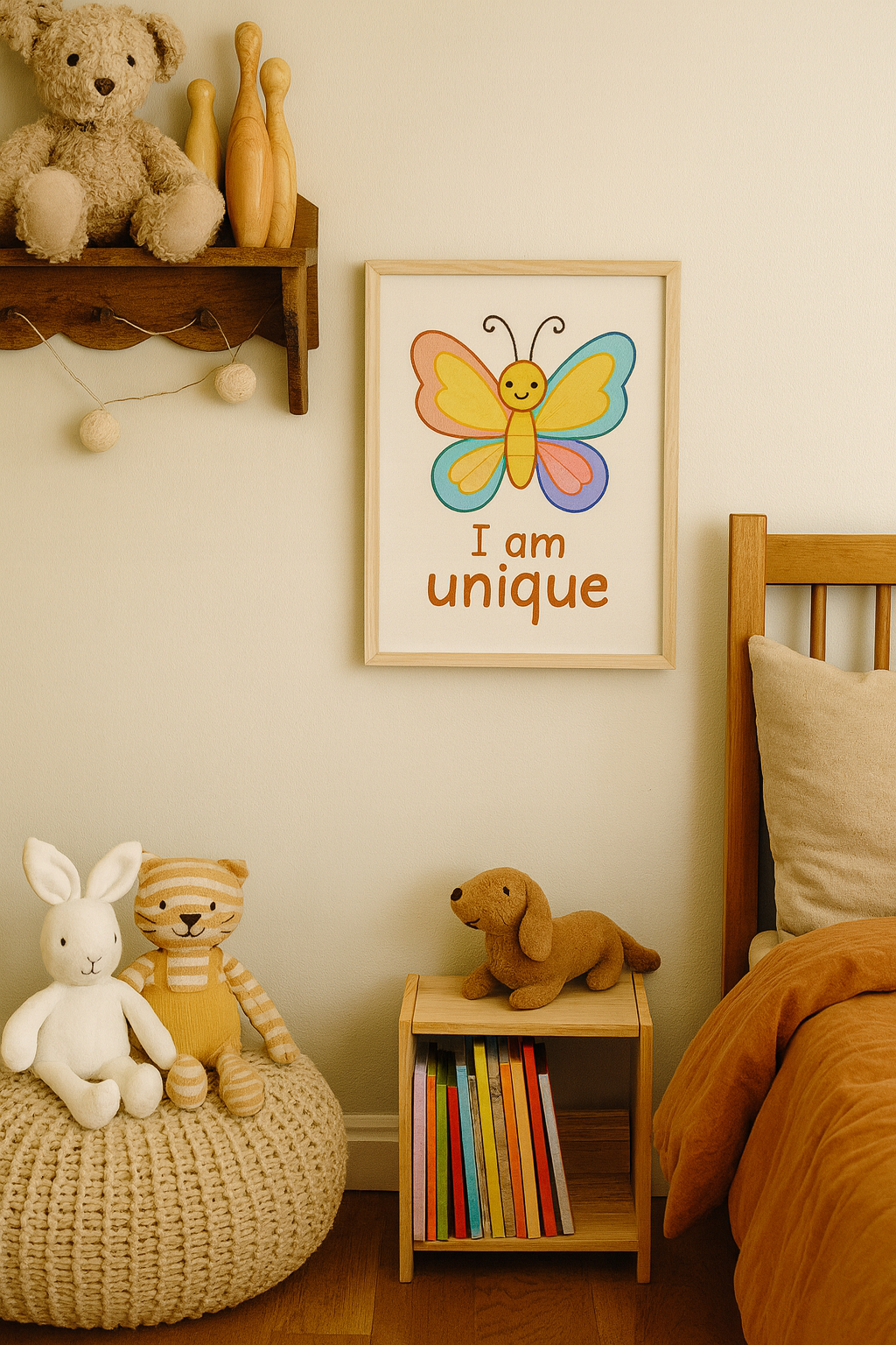 Unique Little Butterfly – Digital Poster