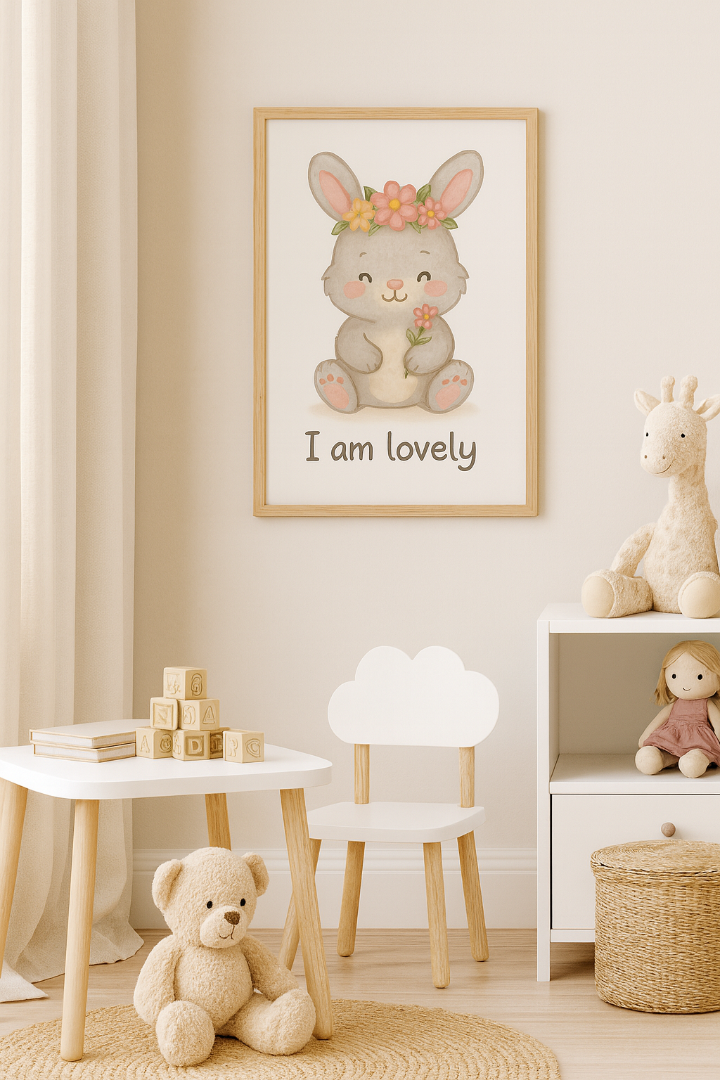 Lovely Little Bunny – Digital Poster