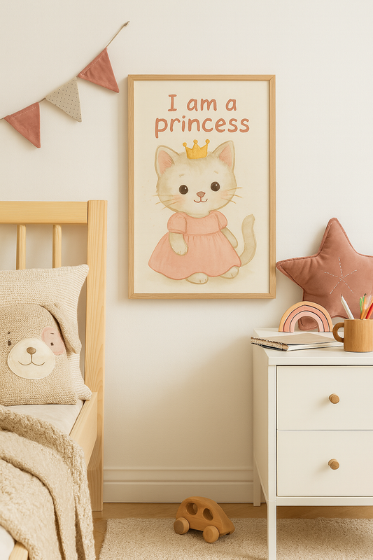 Princess Kitty – Digital Poster