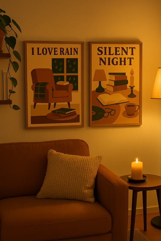Cozy Reading Nook Digital Set