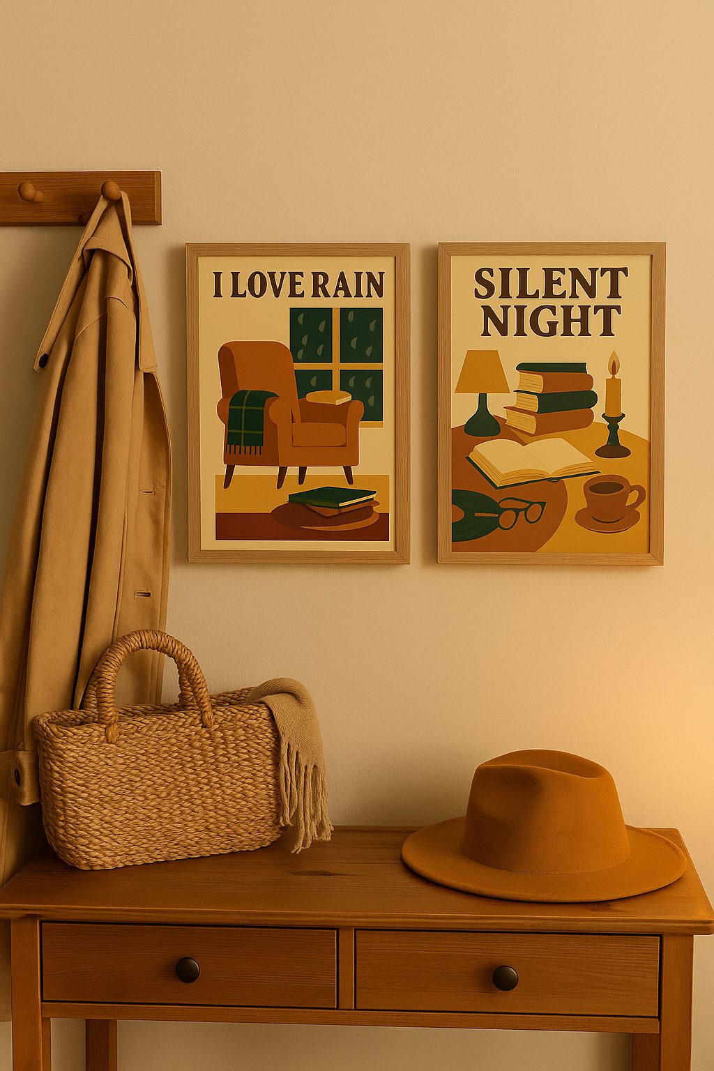 Cozy Reading Nook Digital Set
